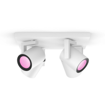 Philips Hue Argenta Ceiling Spotlight | Smart RGBW | White – 4 Spot